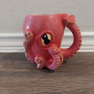 Cute Octopus Mug (could be used as a planter)